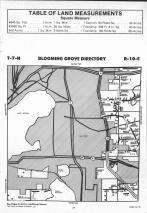 Blooming Grove T7N-R10E, Dane County 1991 Published by Farm and Home Publishers, LTD